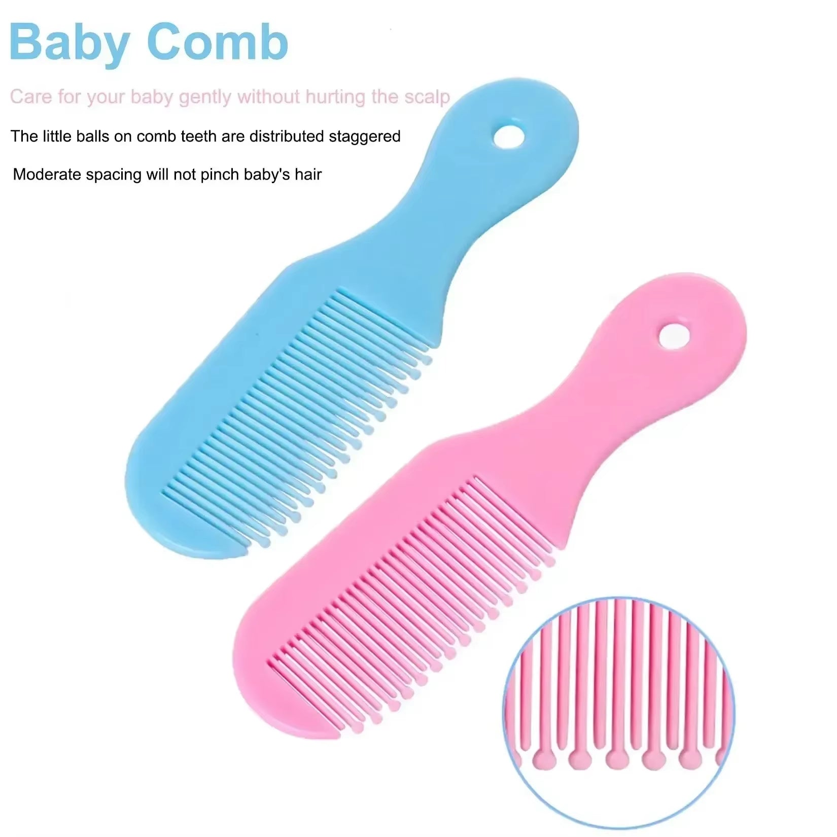 10Pcs/Set Baby Health Care Kit Kids Nail Hair Health Care Thermometer Grooming Brush Clipper Teether Toothbrush Baby Essentials