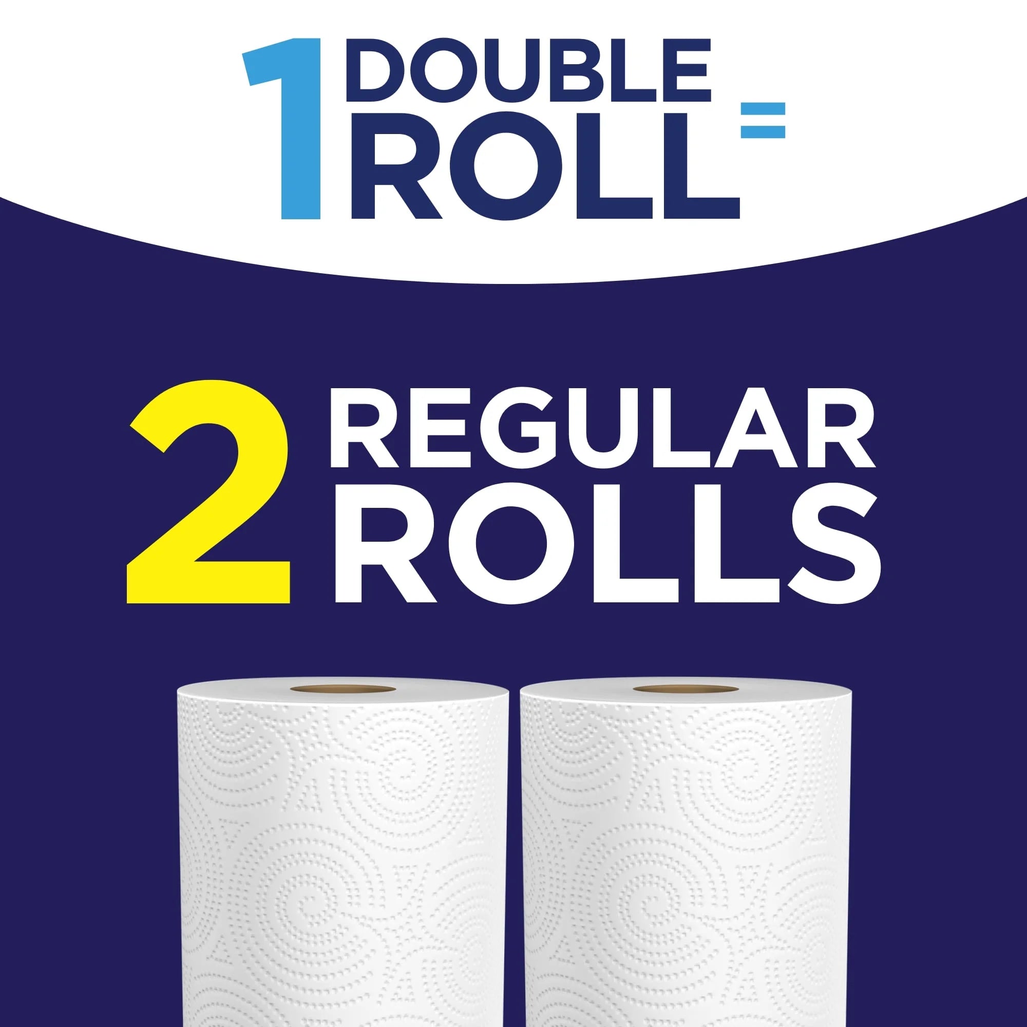 Sparkle Pick-A-Size Paper Towels, White, 6 Double Rolls = 12 Regular Rolls, 126 2-Ply Sheets per Roll