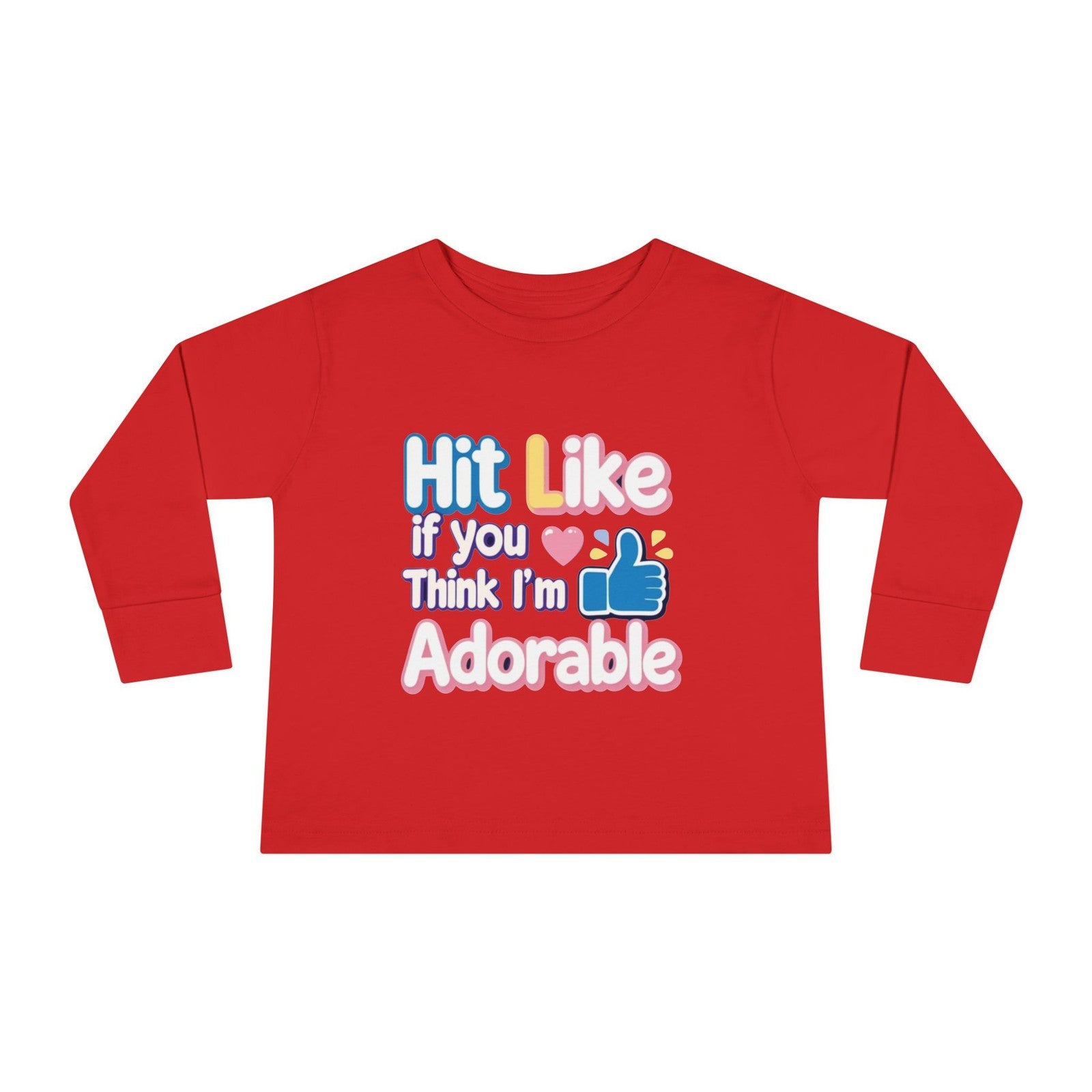 Cute Toddler Long Sleeve Tee, Birthday Gift, Adorable Tee, Kids Fashion, [...]