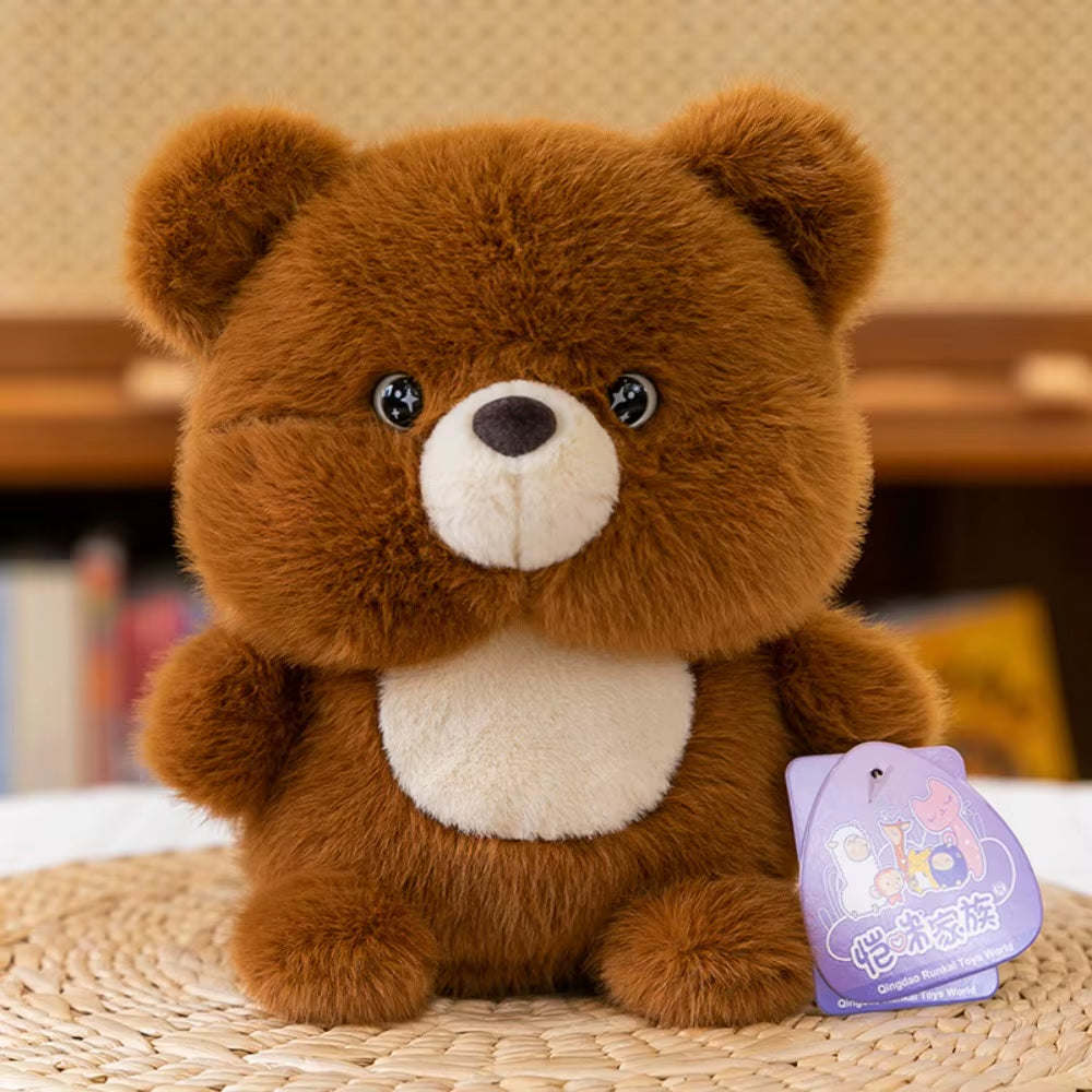 Cute 16Cm Plush Companion Doll Capybara Elephant Stuffed Animal Pillow Plush Bear Animal Plush Toy Sleeping Gift