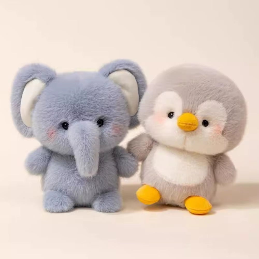 Cute 16Cm Plush Companion Doll Capybara Elephant Stuffed Animal Pillow Plush Bear Animal Plush Toy Sleeping Gift