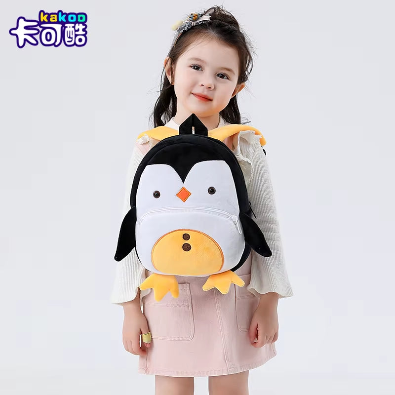 Cute Animals Cartoon Plush Children Backpacks Schoolbag Girls Boys Casual Baby Bags