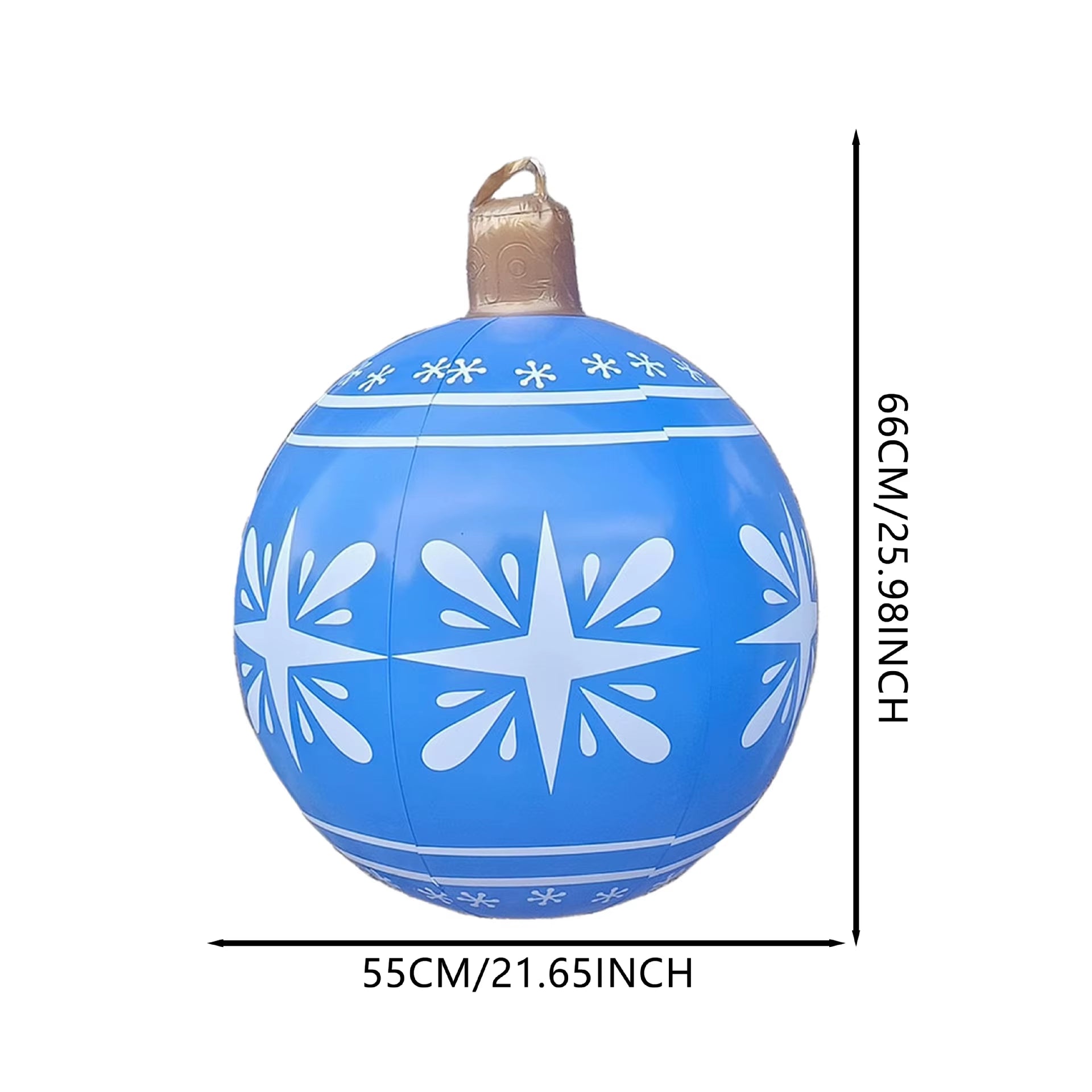 Outdoor Christmas Decoration Ball, PVC Inflatable Christmas Balloon, Christmas Party Atmosphere Balls, Santa Claus Elk Balloons