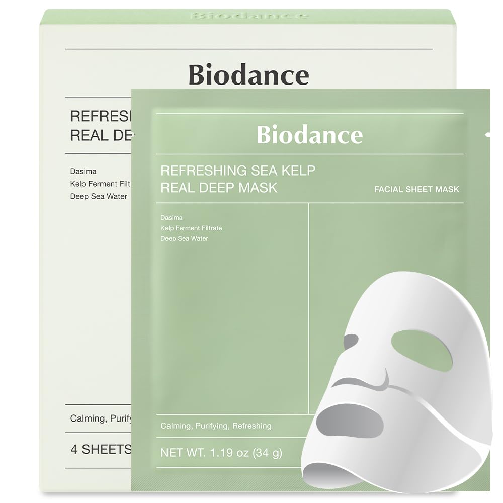 Bio-Collagen Real Deep Mask, Hydrating Overnight Hydrogel Mask