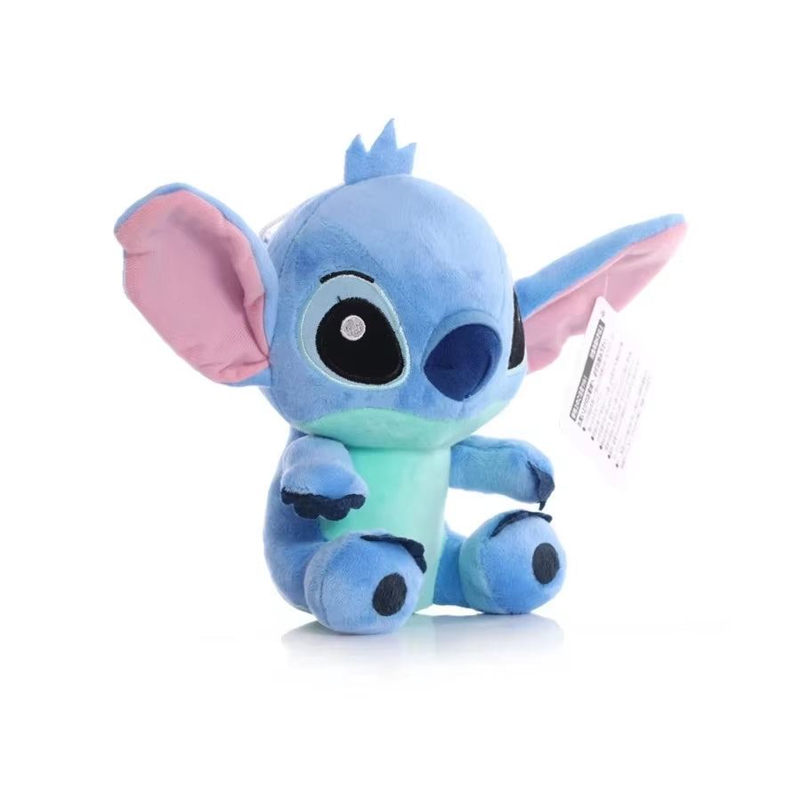 18Cm Disney Stitch Plush Toy Classic Movie Cartoon Model Doll Children Action Figures Stuffed Child Birthday Christmas Toys Gift