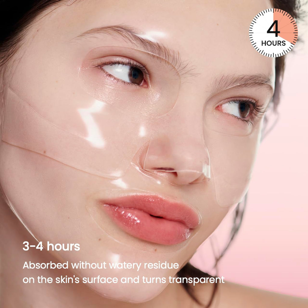 Bio-Collagen Real Deep Mask, Hydrating Overnight Hydrogel Mask