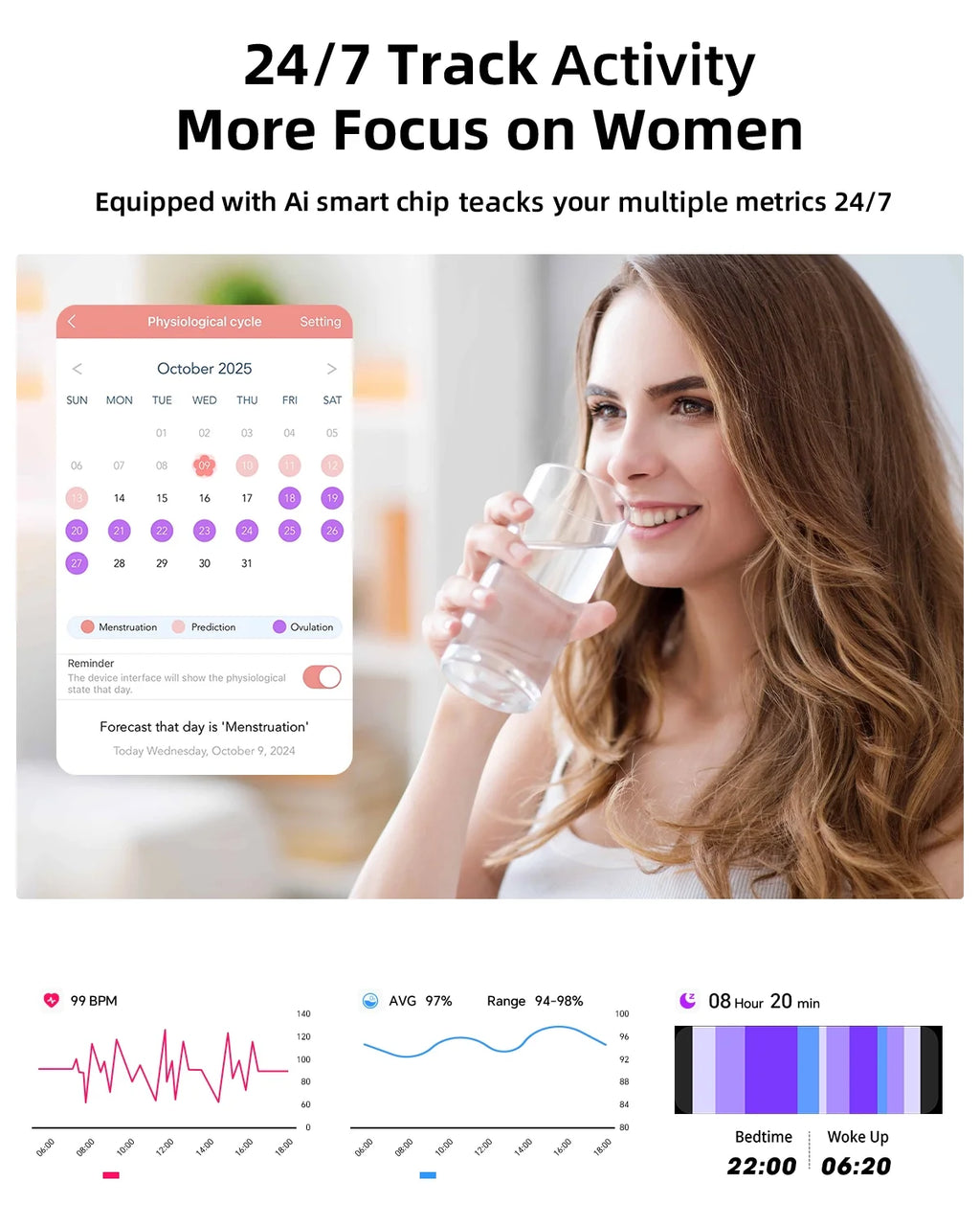 Smart Watch(Answer/Make Call), Smartwatch Fits for Android and Iphone, 1.39" HD Fitness Watch with 100 Sports Modes, Waterproof, Activity Smart Watches for Women, Two Straps, Gold