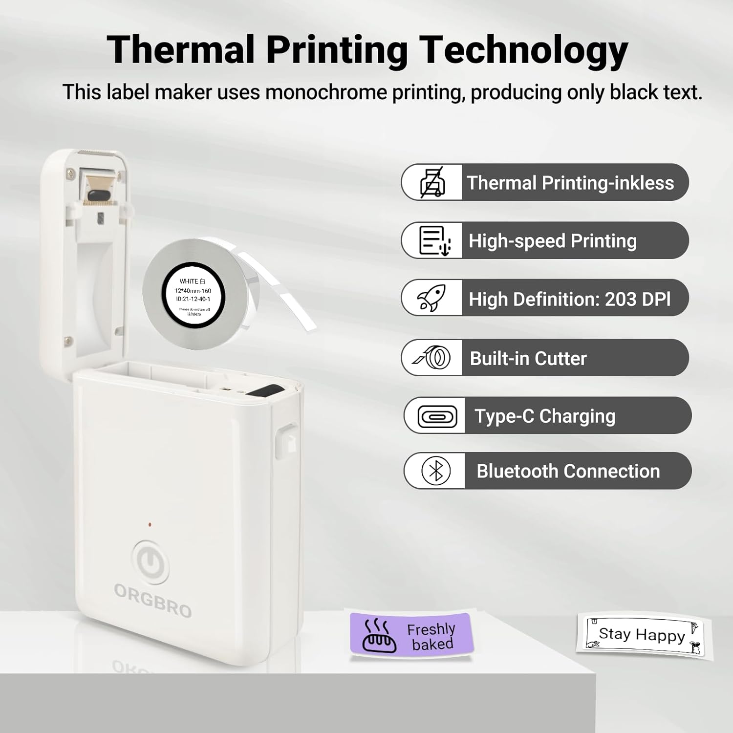Label Maker Machine with Tape, X1 Portable Bluetooth Mini Label Printer, Support Pre-Cut & Continuous Label, Wireless Small Label Makers with Versatile App for School Home Office Organization