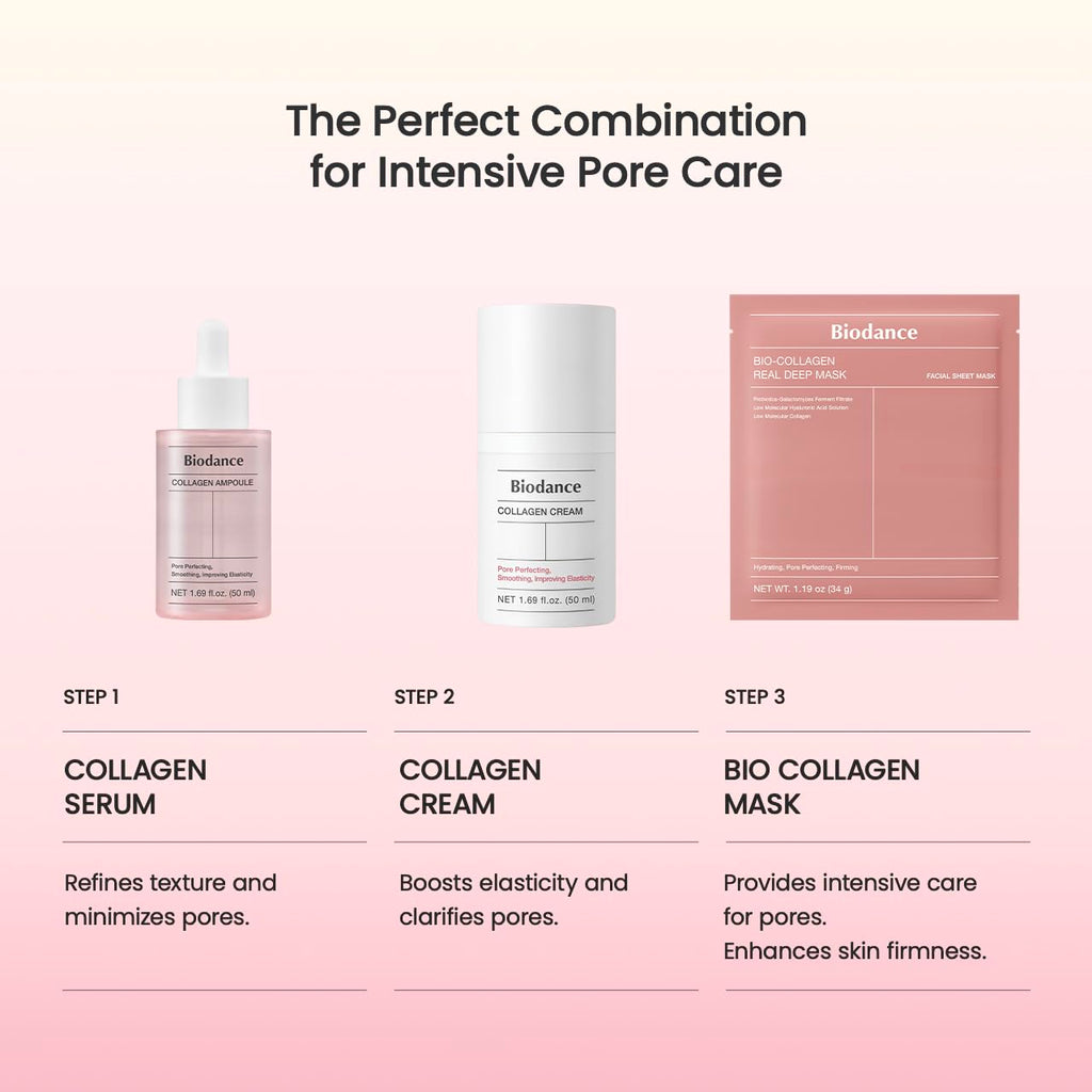 Bio-Collagen Real Deep Mask, Hydrating Overnight Hydrogel Mask