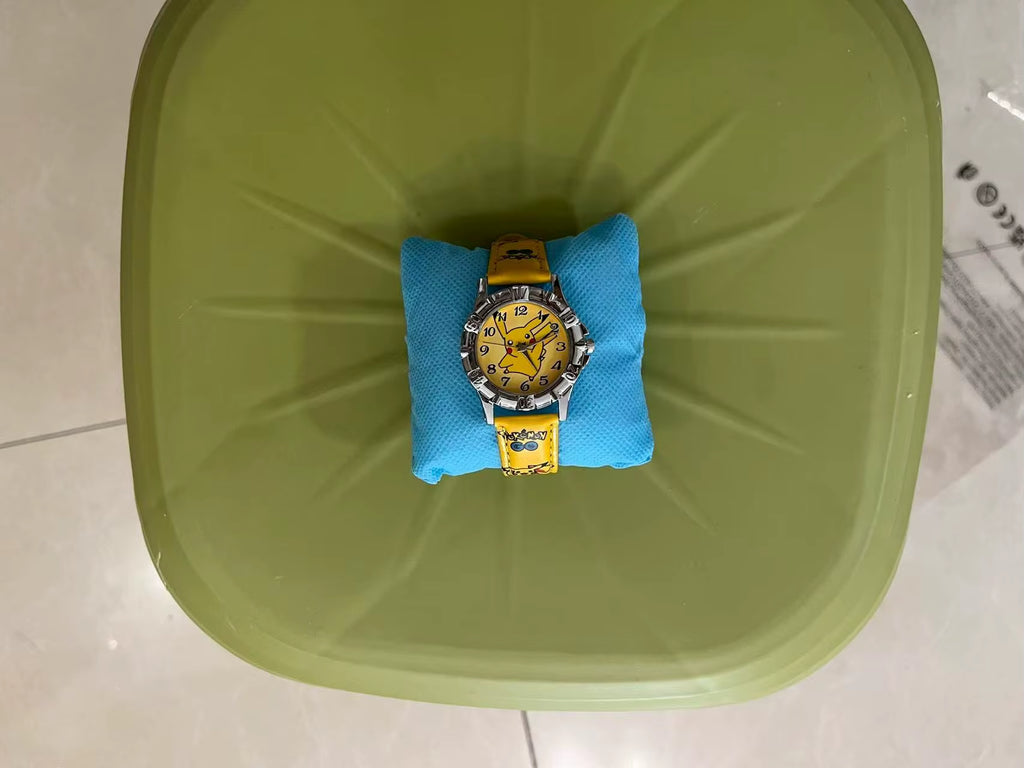 Pocket Monster Pikachu Fashion Cosplay Watch Creative Boys Girls Children'S Anime Cartoon Birthday Gifts with Box