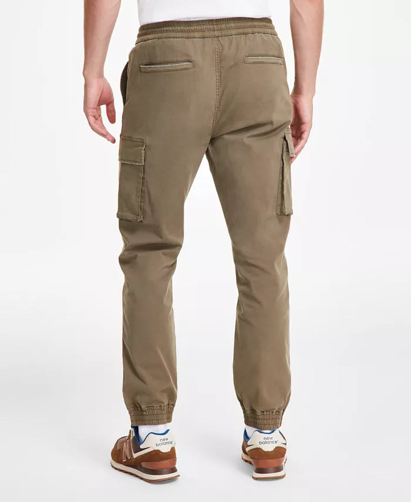 Men'S Garment-Dyed Cargo Jogger Pants, Created for Macy'S