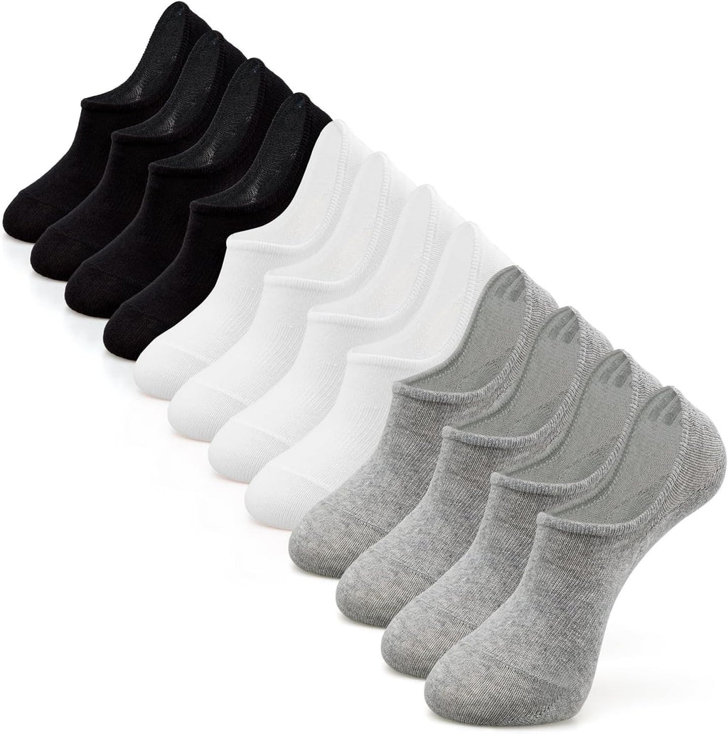 No Show Socks Women & Men Low Cut Ankle Short Athletic Running Casual Invisible Liner Socks