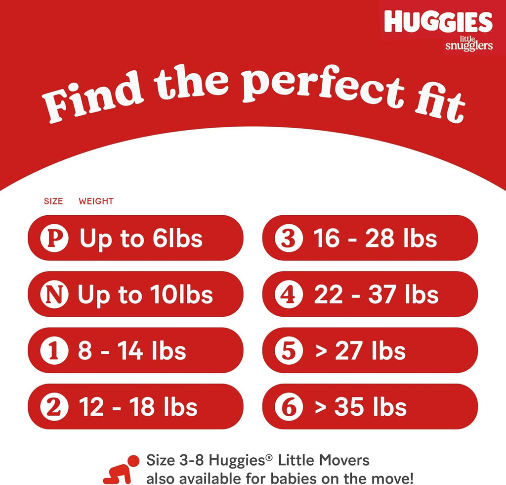Size Newborn Diapers, Little Snugglers Baby Diapers, Size Newborn (Up to 10 Lbs), 31 Count, Packaging May Vary