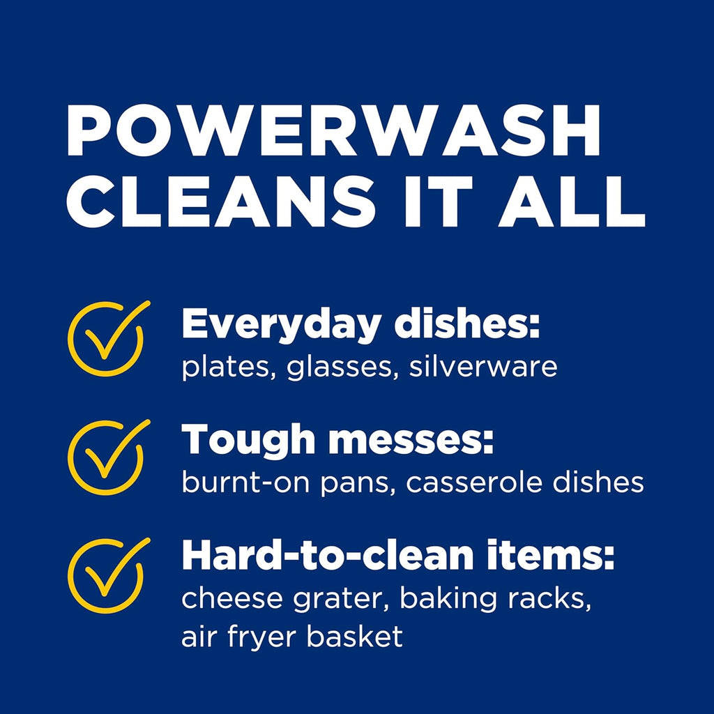 Platinum Powerwash Dish Spray, Dish Soap Liquid, Fresh Scent Bundle, 1 Spray (16Oz) + 3 Refills (16Oz Each)(Pack of 4)