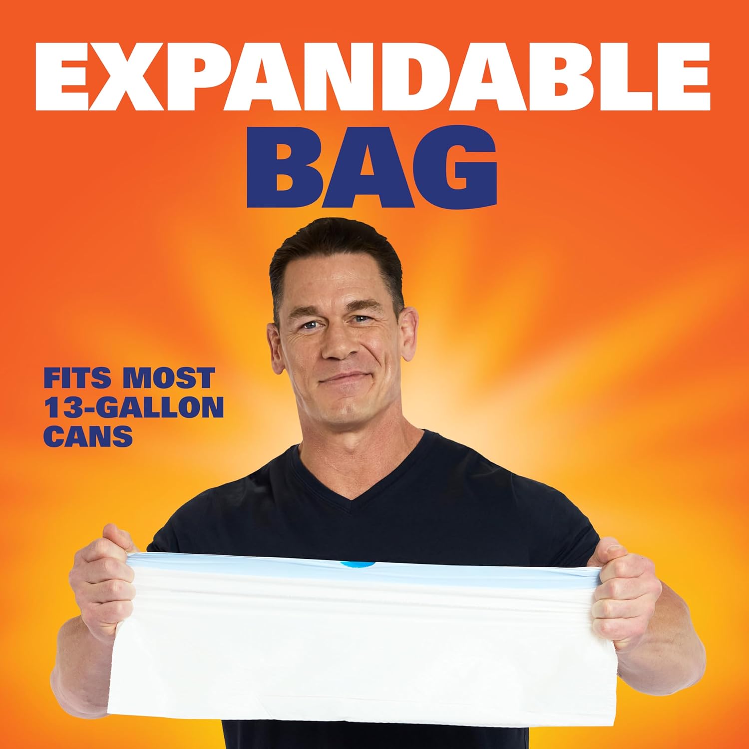 Ultra Strong 13 Gallon Trash Bags, Tall Kitchen Trash Bags 13 Gallon Size, Resist Leaks, Punctures, and Rips, Continuous Odor Control, White, Fabuloso Scent, 80 Bags