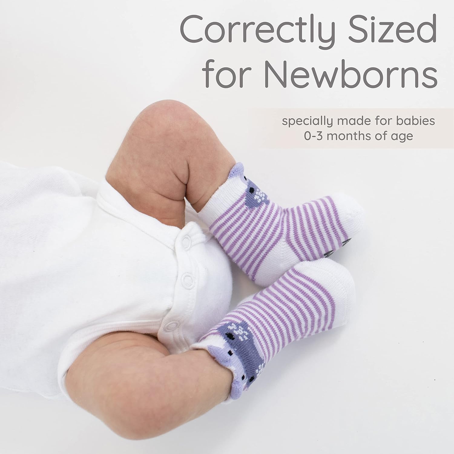 Baby Sock Gift Set - 7 Unique Pairs, Cute & Funny Unisex Newborn Gifts for Baby Showers & Registries