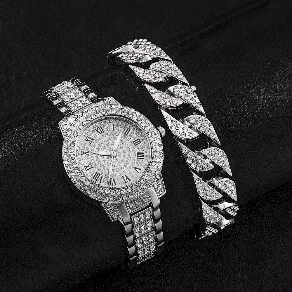 Diamond Women Watches Gold Watch Ladies Wrist Watches Luxury Brand Rhinestone Womens Bracelet Watches Female Relogio Feminino