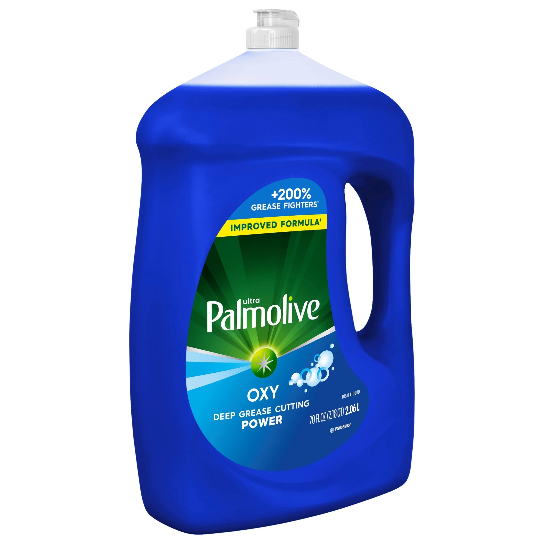 Ultra Oxy Liquid Dish Soap, Power Degreaser, 70 Fl Oz Bottle