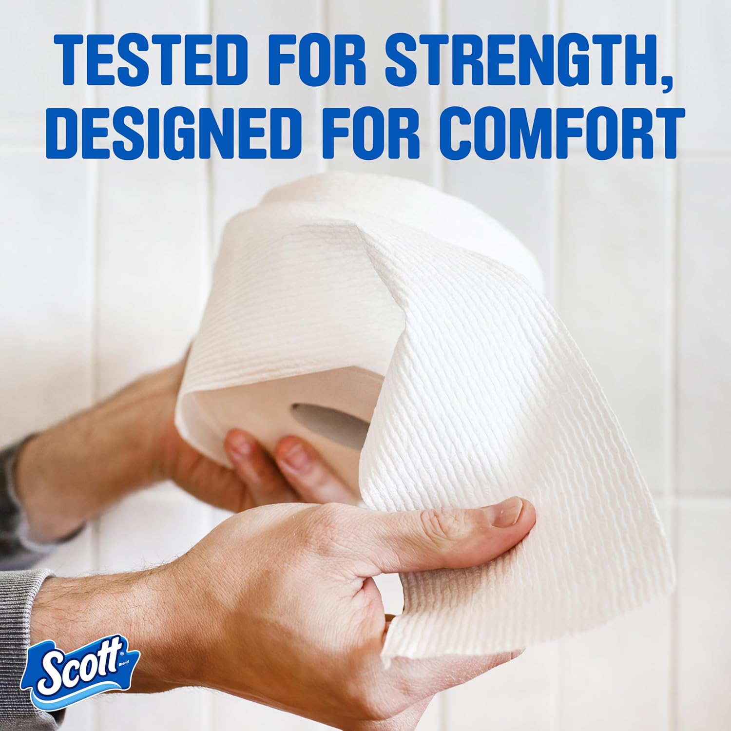 Comfortplus Toilet Paper, 12 Double Rolls, 231 Sheets per Roll, Septic-Safe, 1-Ply Toilet Tissue
