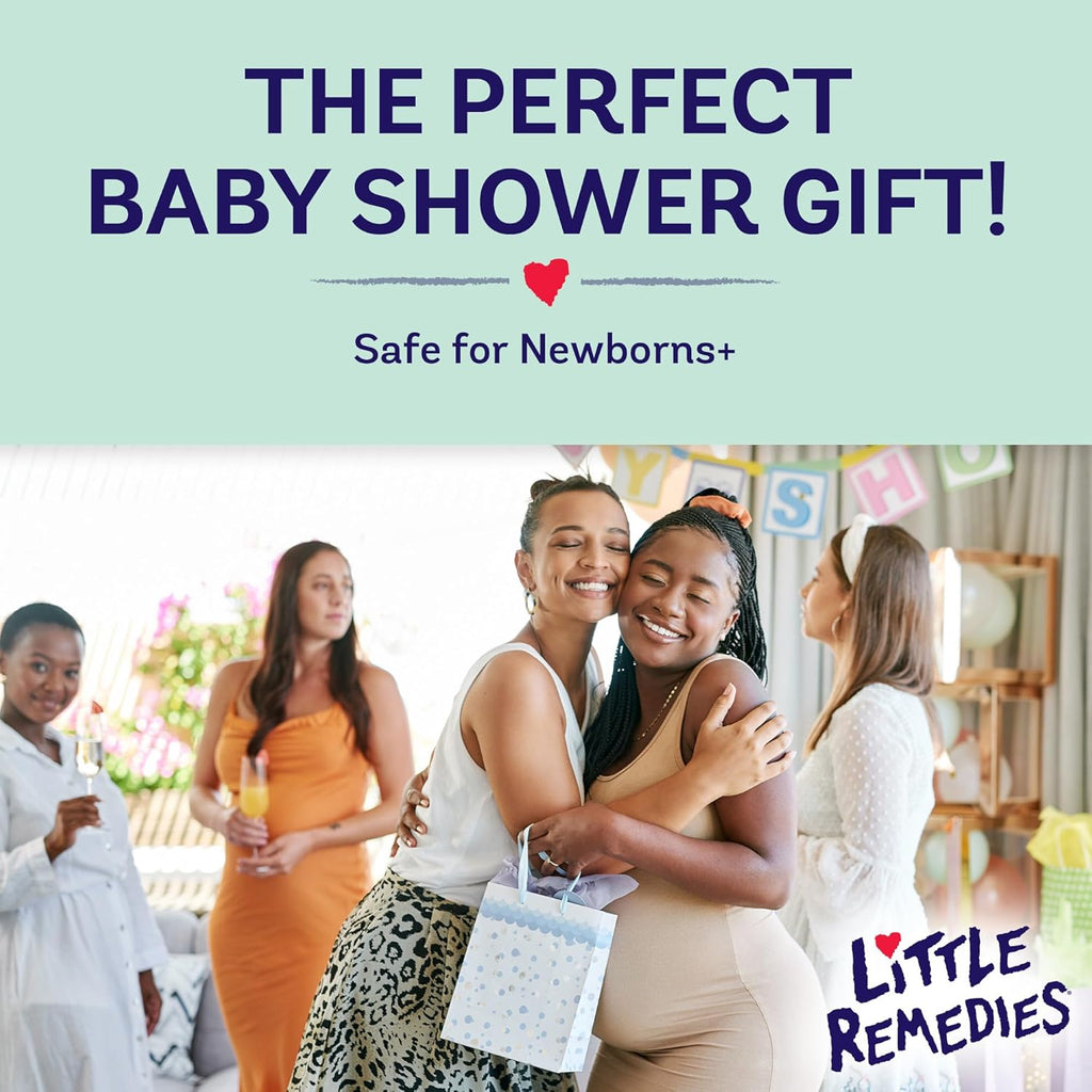 , New Baby Essentials Kit, 6 Newborn Essentials, Saline Nasal Spray, Gas Relief Drops, Gripe Water, Fever Reliever, & Diaper Ointment