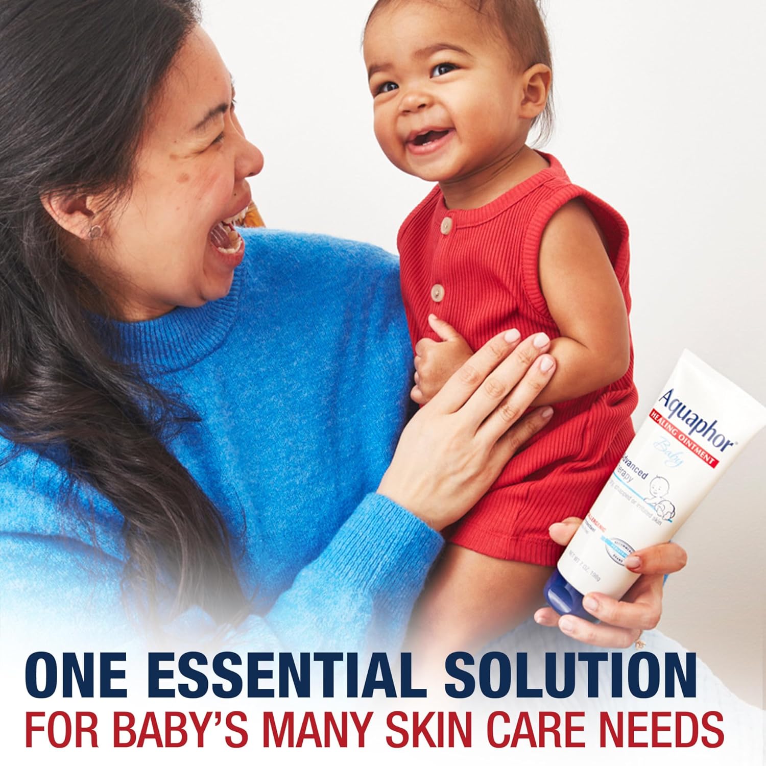 Baby Skin Care Essentials Gift Set with Baby Wash and Shampoo (16.9 Fl Oz) + Healing Ointment for Chapped Skin and Drool Rash (7Oz) + Diaper Rash Cream (3.5Oz), Hypoallergenic