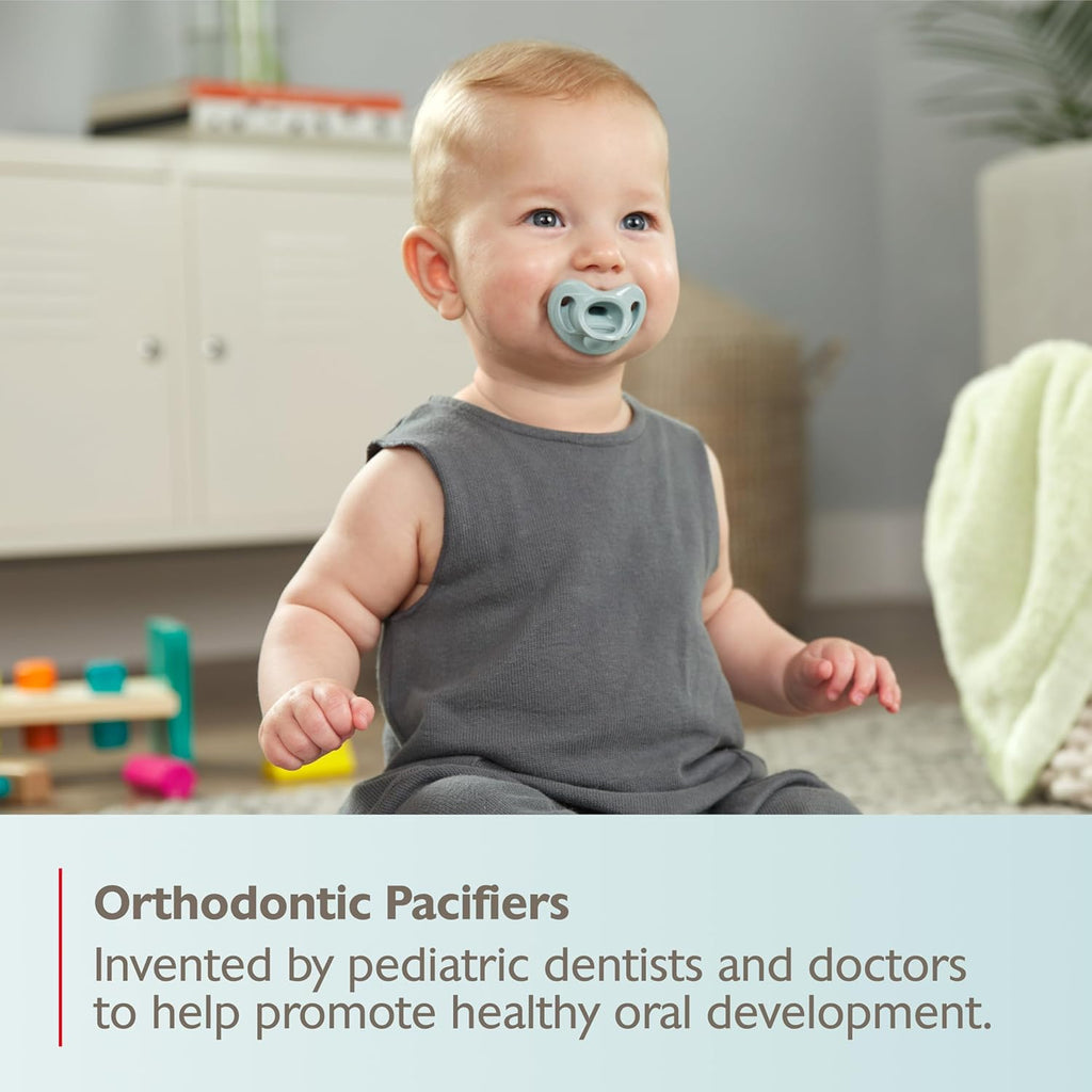 Timeless Comfy Pacifier | 100% Silicone, One-Piece Design | Bpa-Free, Gentle on Baby’S Skin | 5-Pack, for 0-6M