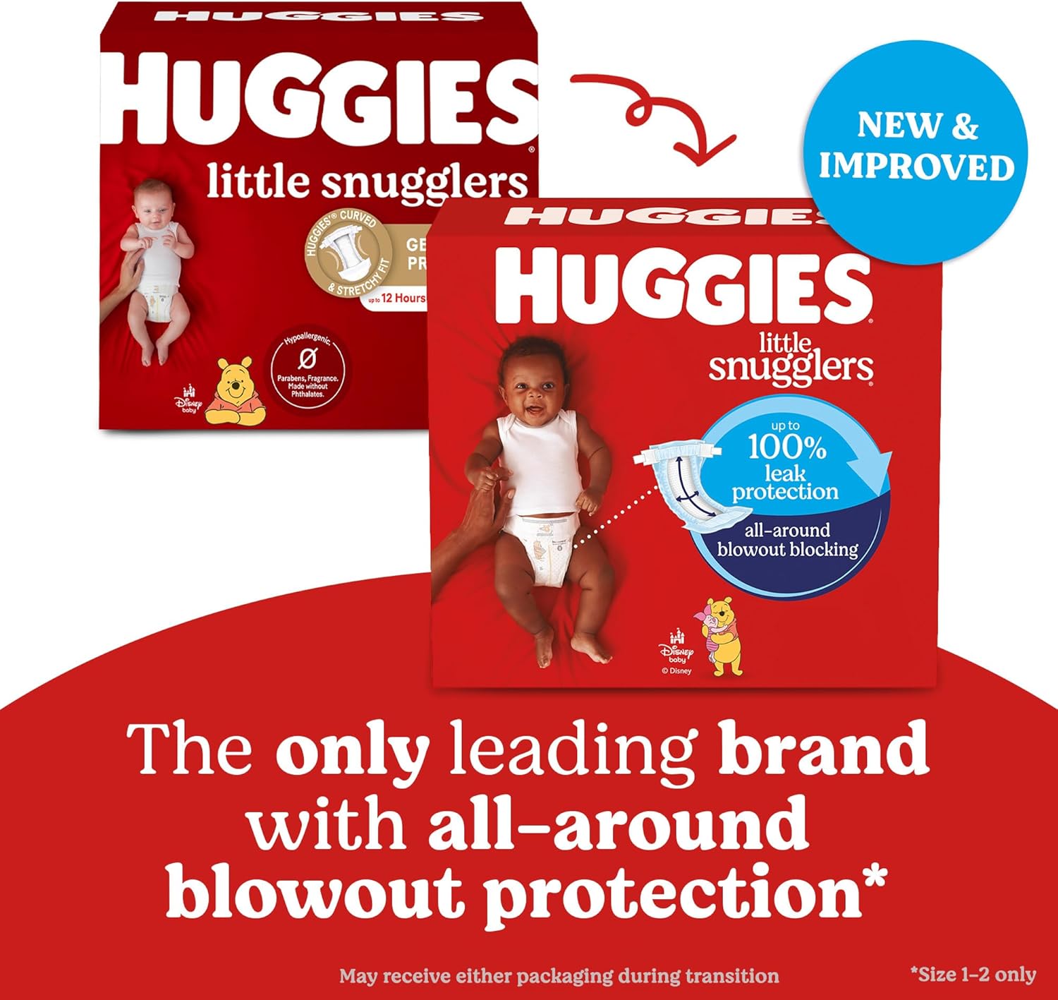 Size Newborn Diapers, Little Snugglers Baby Diapers, Size Newborn (Up to 10 Lbs), 31 Count, Packaging May Vary
