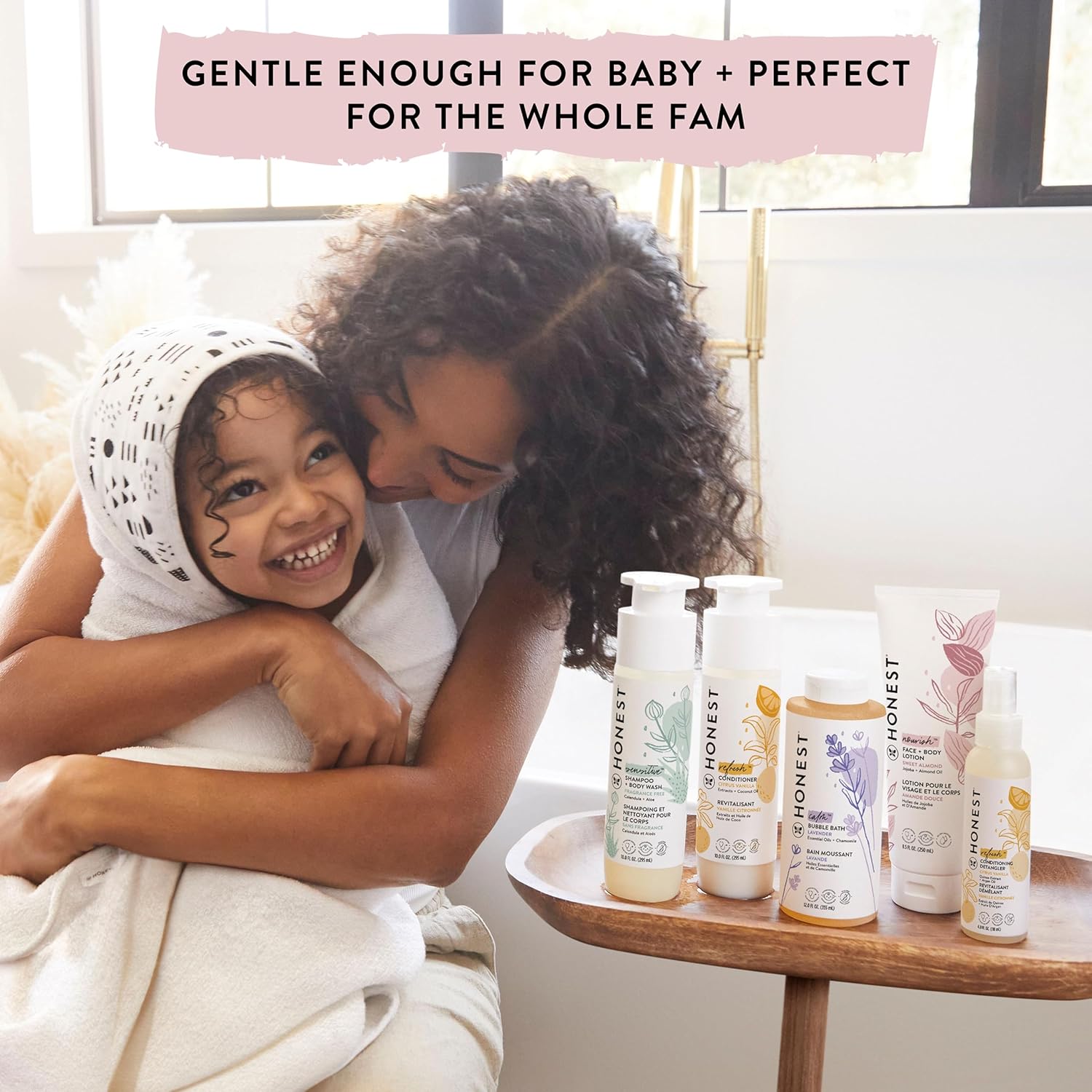 2-In-1 Cleansing Shampoo + Body Wash for Sensitive Skin | Gentle for Baby | Naturally Derived, Tear-Free, Hypoallergenic | Fragrance Free, 10 Fl Oz