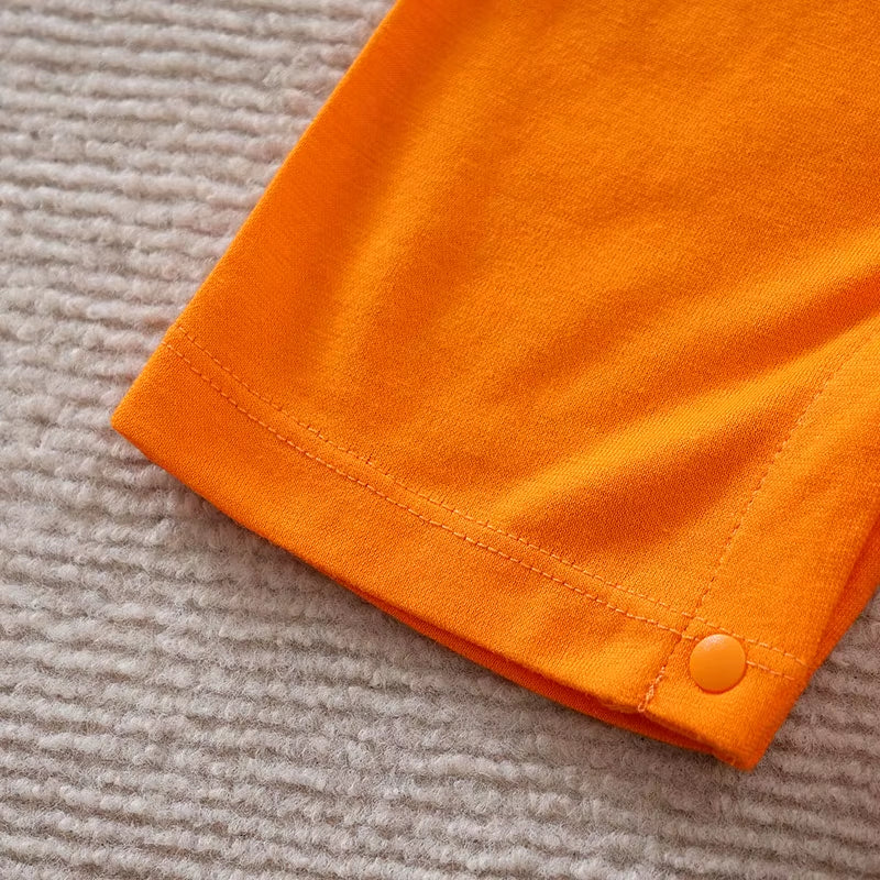 Newborn Clothing Cute Anime Fox Role-Playing Cotton Comfortable and Soft Boy and Girl Summer 0-18 Short Sleeved Baby Jumpsuit