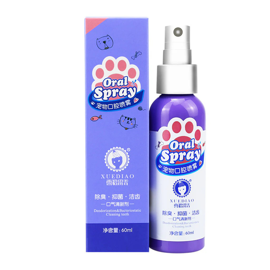Antibacterial Pet Dental Freshener for Dogs
