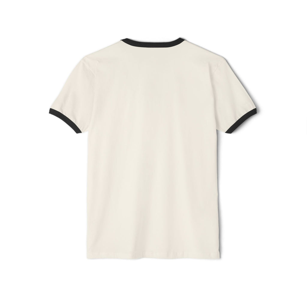 Stylish Unisex Ringer T-Shirt with Arabic Design (Freedom حريه), Casual Tee