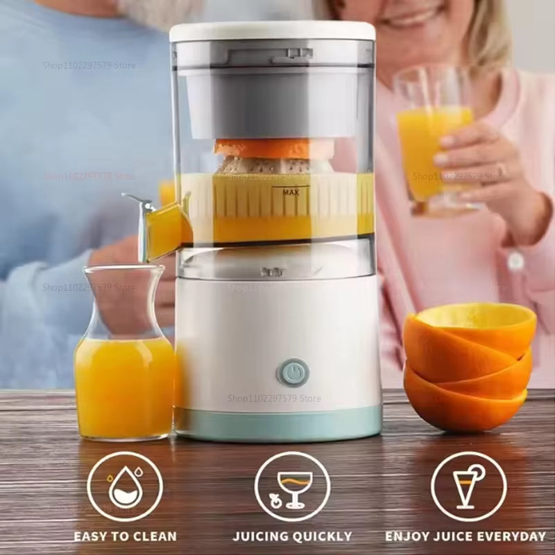 Wireless Automatic Orange Lemon Juice Portable Electric Juicer Separator Fruit Juicer Cup Household Juicer Mini Home Juicer