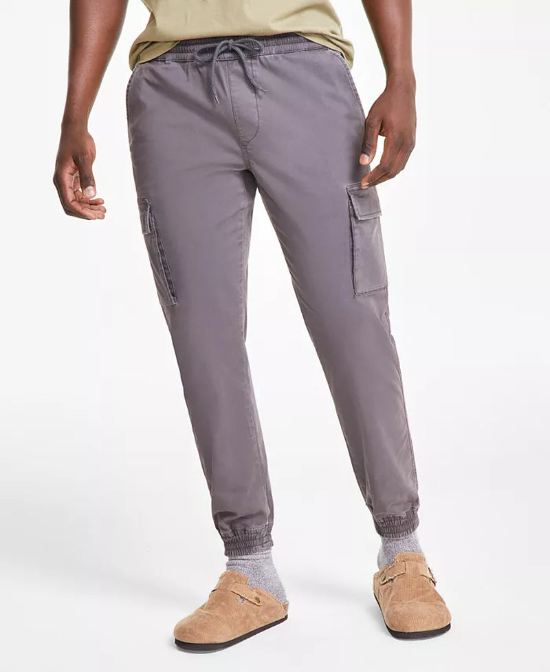 Men'S Garment-Dyed Cargo Jogger Pants, Created for Macy'S