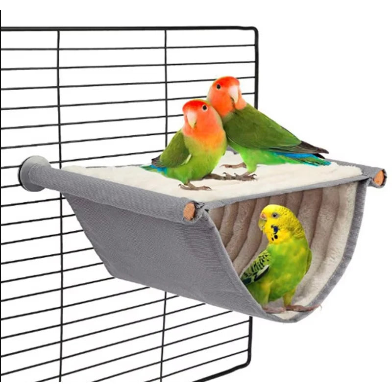 Parrot Hammock Bird Nest Peony Budgie Home Use Hanging Four-Season Sleeping Nest Ventilation and Ventilation Bird Cage Swing