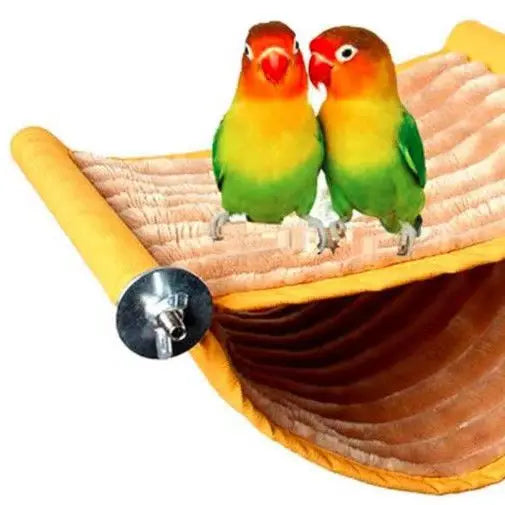 Parrot Hammock Bird Nest Peony Budgie Home Use Hanging Four-Season Sleeping Nest Ventilation and Ventilation Bird Cage Swing