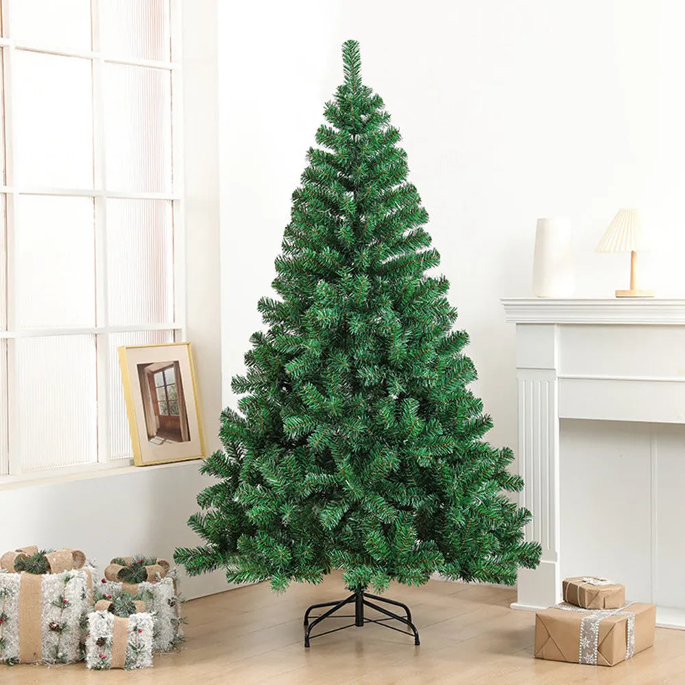  High Quality 5FT 400T PVC Artificial Christmas Tree with Metal Stand for Outdoor Home Decoration