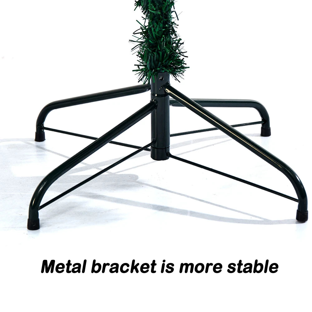  High Quality 5FT 400T PVC Artificial Christmas Tree with Metal Stand for Outdoor Home Decoration