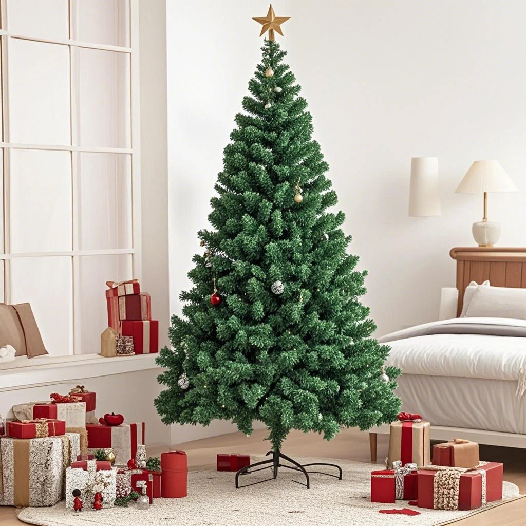  High Quality 5FT 400T PVC Artificial Christmas Tree with Metal Stand for Outdoor Home Decoration