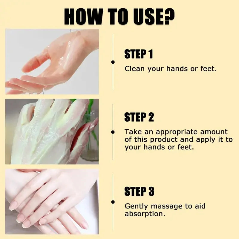 Turmeric Bee Venom Anti-Drying Crack Foot Cream Hand Cracked Skin Repair