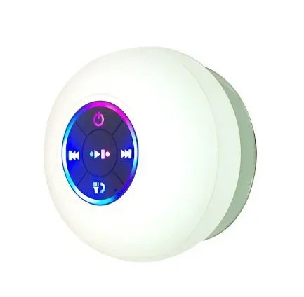 Waterproof Wireless LED Suction Cup Mini Bluetooth Speaker Portable Outdoor Sports Stereo Speakers