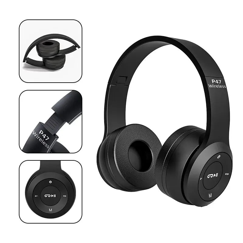 Handsfree Wireless Headphones Noise Canceling -for Iphone Huawei Samsung S22