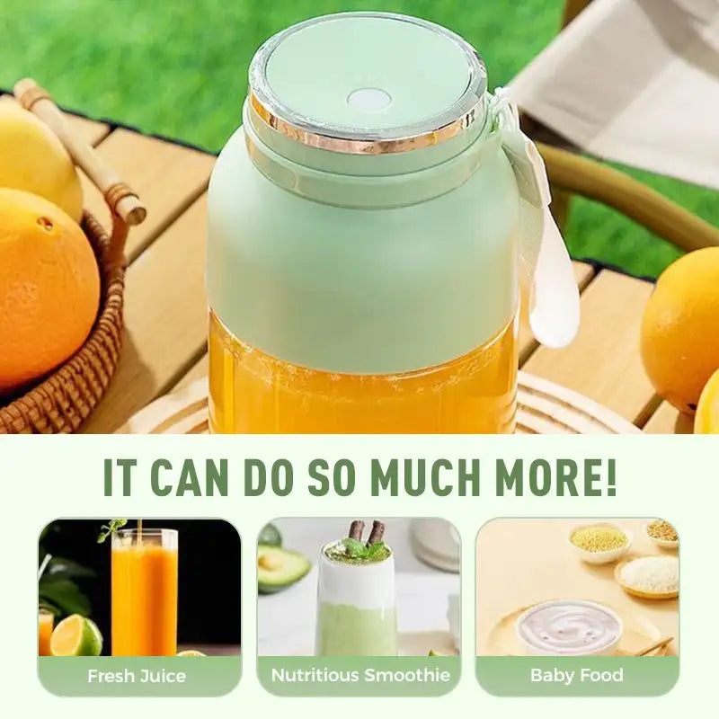 1300Ml Multifunctional Large-Capacity Wireless Portable Juicer Cup Orange Lemon Fruit Juicer Cup Household Juicer