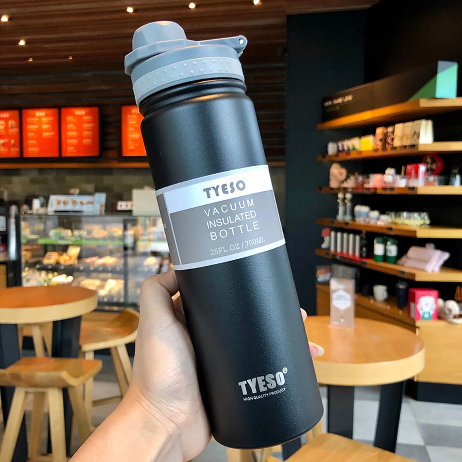 750ML  Thermos Bottle Stainless Steel Vacuum Flask Insulated Water Bottle Travel Cup for Children Coffee Mug Termica