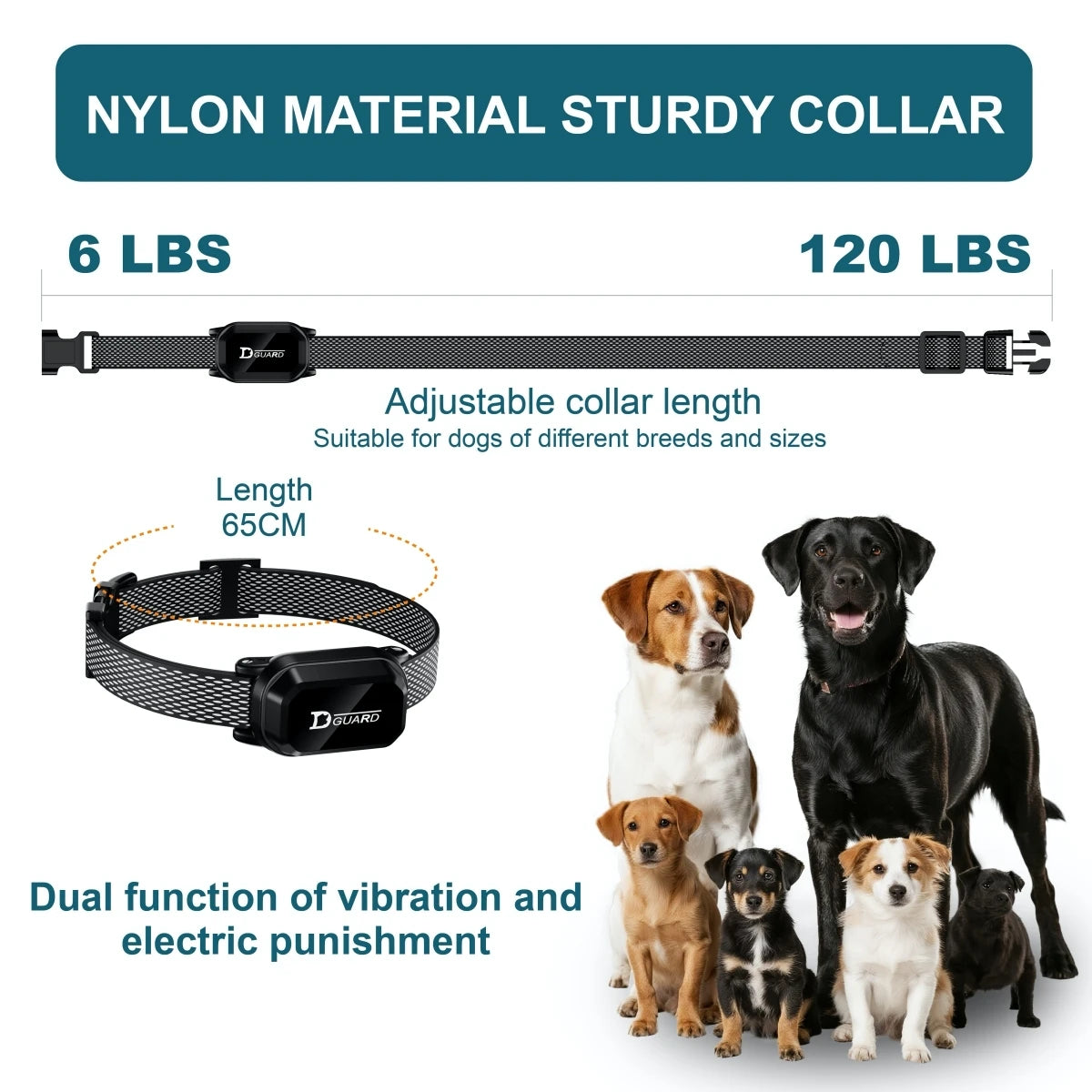 800M Digital Dog Training Collar Waterproof Rechargeable Remote Control Pet with LCD Display for All Size Shock Vibration Sound
