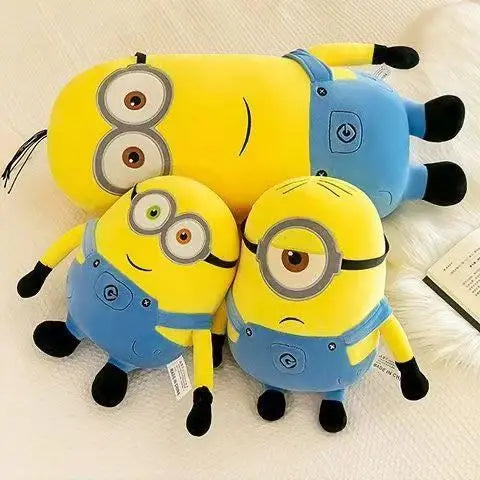 Despicable Me Cartoon Movie Plush Toys Cute Minion Plushie Bob Stuart Kevin Soft Stuff Doll Room Decor Birthday Gift for Kids