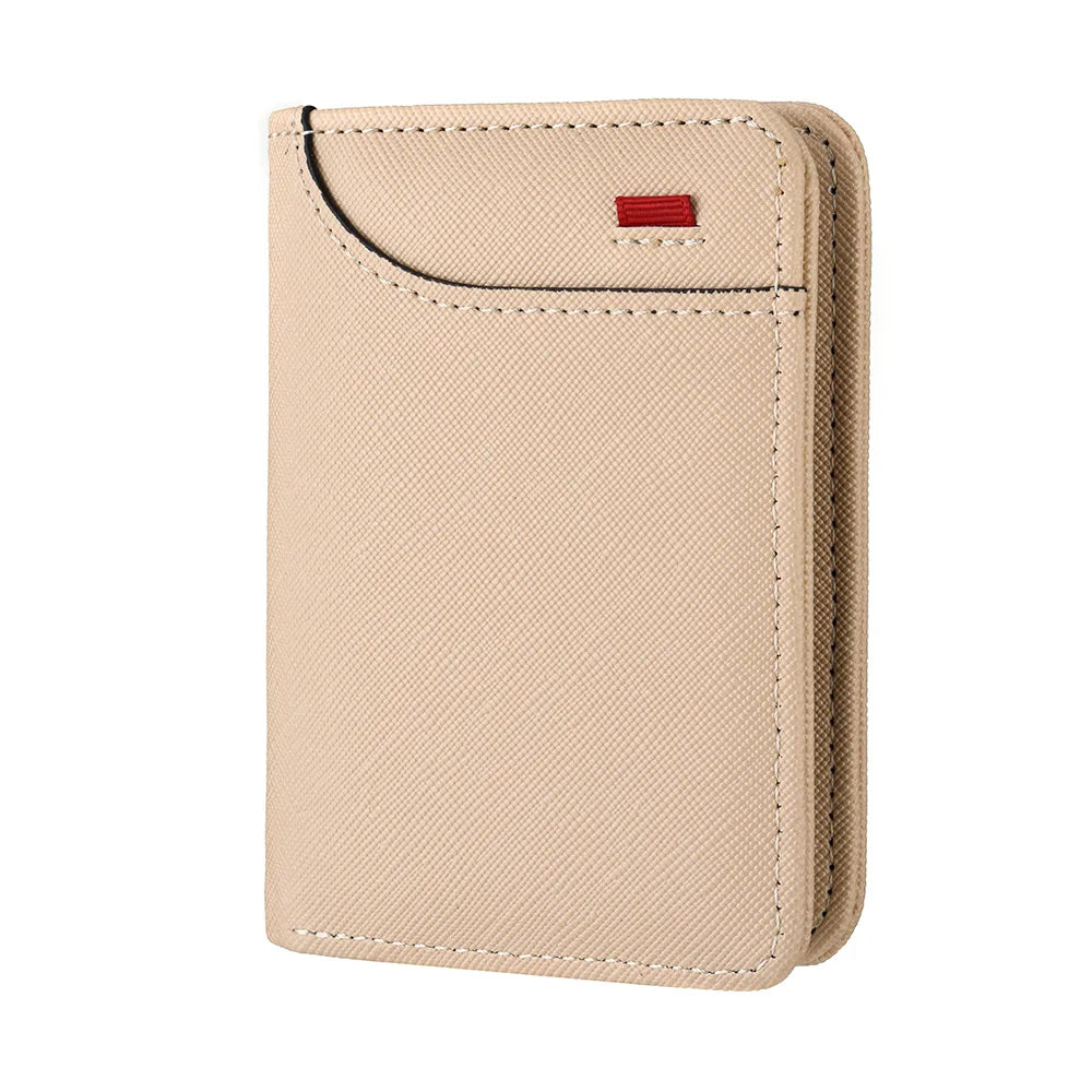 Men'S Wallet Vertical Multi Card Small Wallet 