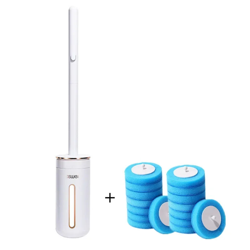 Disposable Toilet Brush Wallmounted Toilet Cleaner Replacement Head Cleaning Tool Toilet Brush WC Kit Bathroom Accessories