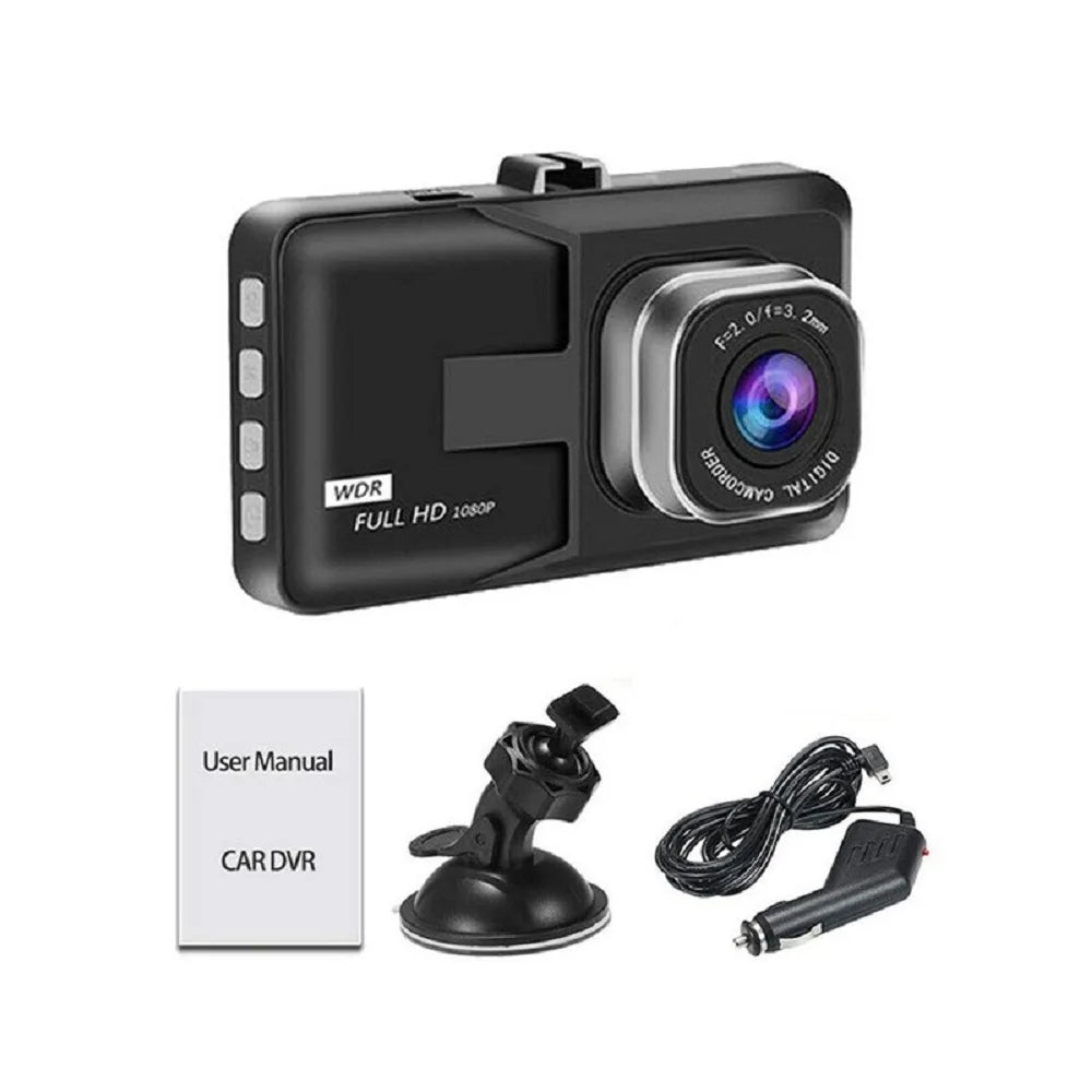 NEW 1080P HD Dash Camera Loop Recording Car Vehicle DVR Video Recorder Dashcam Night Vision 24H Parking Monitor G-Sensor