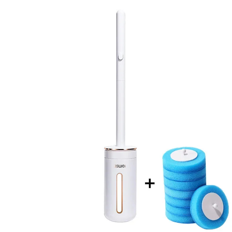 Disposable Toilet Brush Wallmounted Toilet Cleaner Replacement Head Cleaning Tool Toilet Brush WC Kit Bathroom Accessories