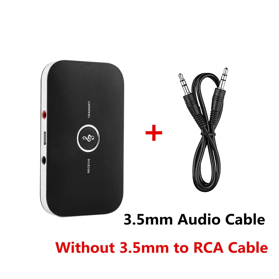 Bluetooth 5.0 Audio Transmitter Receiver RCA 3.5Mm AUX Jack USB Dongle Stereo Music Wireless Adapter for Car Kit PC TV Headphone